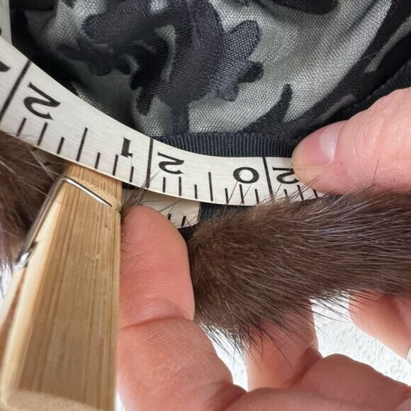 Vintage Handmade Mink Fur Made In Canada Women’s Luxury Hat One Size 50s 60s - Picture 8 of 11
